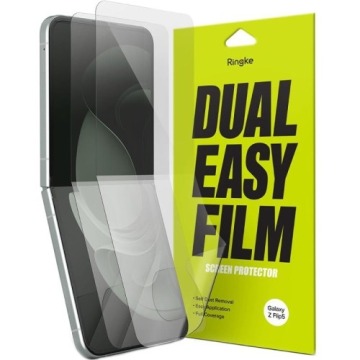 Folia hydrożelowa na ekran Ringke Dual Easy Film Full Cover do Galaxy Z Flip 4 / 5, 2 sztuki