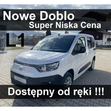 Fiat Doblo - Nowe Doblo L1 110KM Super Niska Cena Dostępny od ręki 1157 zł