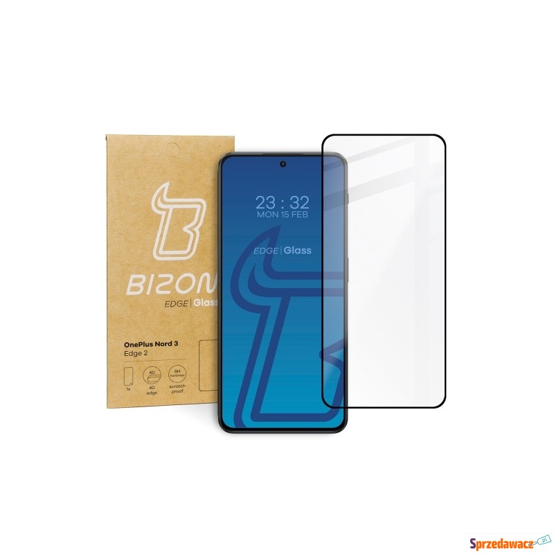 Szkło hartowane Bizon Glass Edge 2 do OnePlus... - Folie ochronne - Łódź