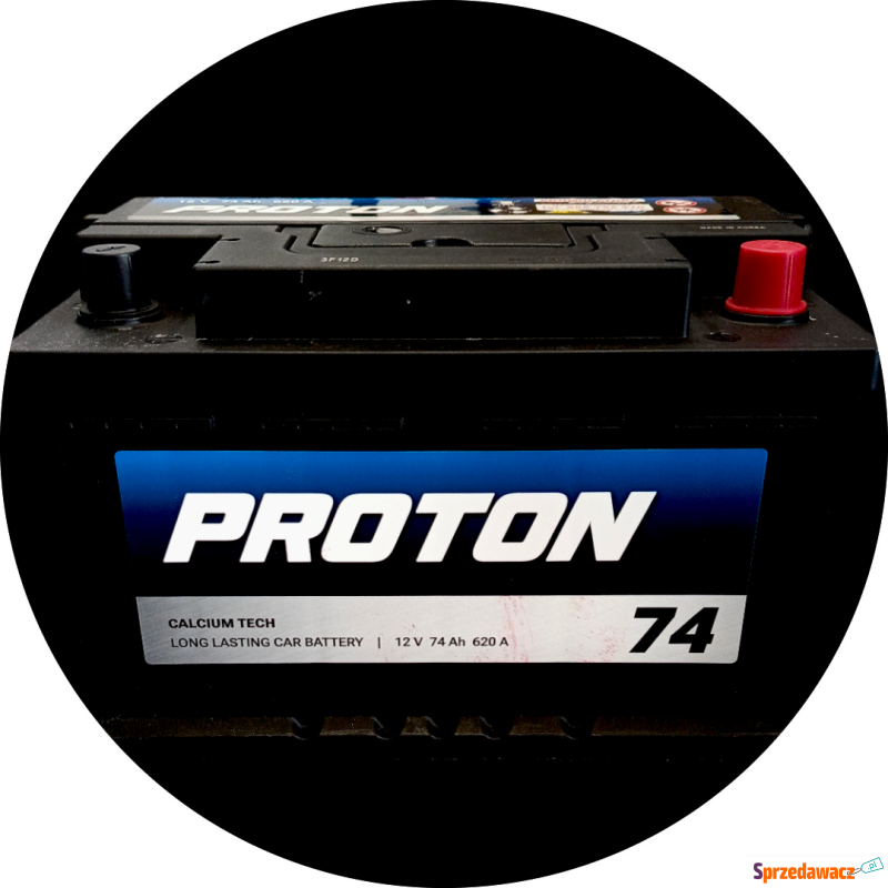 Akumulator PROTON 74Ah 620A - Akumulatory - Otwock