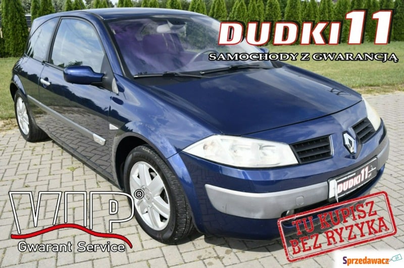 Renault Megane  Hatchback 2003,  1.6 benzyna - Na sprzedaż za 5 900,00 zł - Kutno