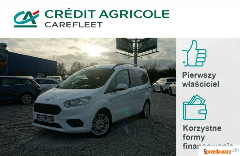 Ford Tourneo Courier 2019,  1.0 benzyna - Na sprzedaż za 47 100 zł - Poznań