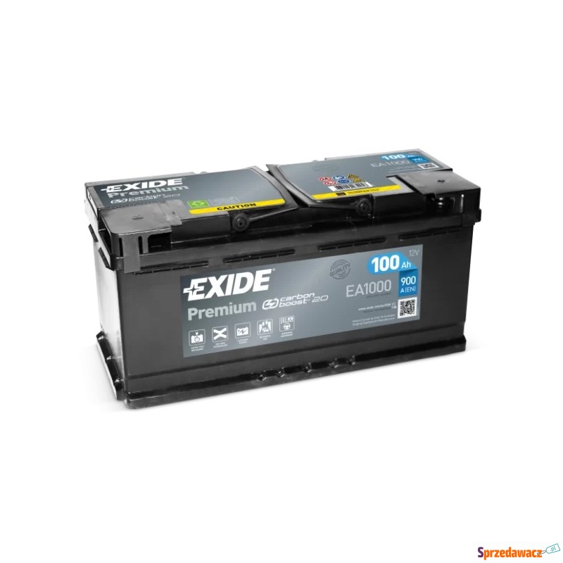 Akumulator Exide Premium 100Ah 900A - Akumulatory - Otwock