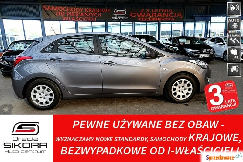 Hyundai i30  Hatchback 2013,  1.6 benzyna - Na sprzedaż za 44 900 zł - Mysłowice