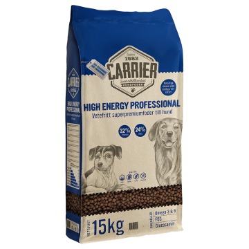 Carrier High Energy Professional 32/24 karma dla psów - Opakowanie ekonomiczne: 2 x 15 kg