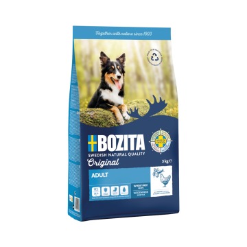 Bozita Original Adult, kurczak - bez pszenicy - 2 x 3 kg