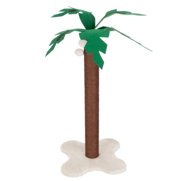 Coco Palm drapak - słupek dla kota -  brązowo-kremowy