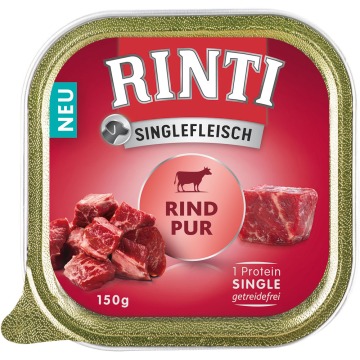 RINTI Singlefleisch, 10 x 150 g - Czyste mięso z wołowiny
