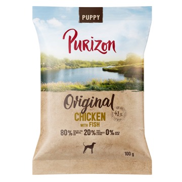 Purizon Puppy, kurczak i ryba, bez zbóż - 100g