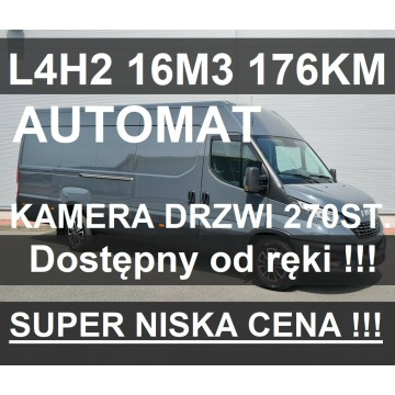 Iveco Daily 35S18 H - 16m3 L4H2 Furgon Automat Kamera 176KM Od ręki Niska Cena 2297zł