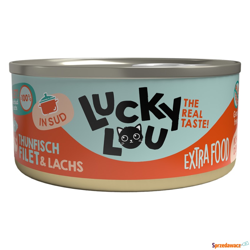 Lucky Lou Extrafood Filet w Bulionie 18 x 70 g... - Karmy dla kotów - Częstochowa