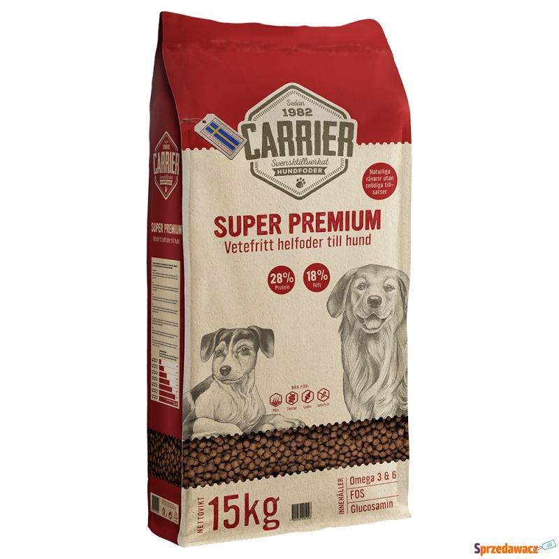 Carrier Super Premium - 2 x 15 kg - Karmy dla psów - Gdańsk