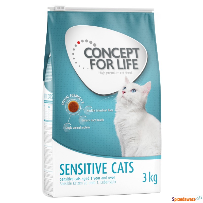 3 kg Concept for Life, karma sucha w super cenie!... - Karmy dla kotów - Rutka-Tartak
