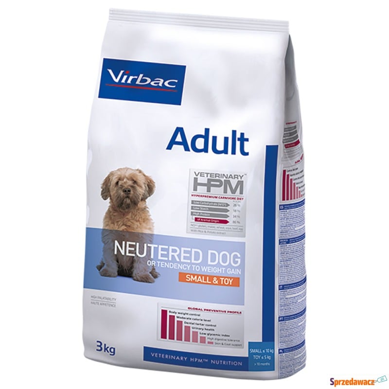 Virbac Veterinary HPM Adult Neutered Dog Small... - Karmy dla psów - Rzeszów
