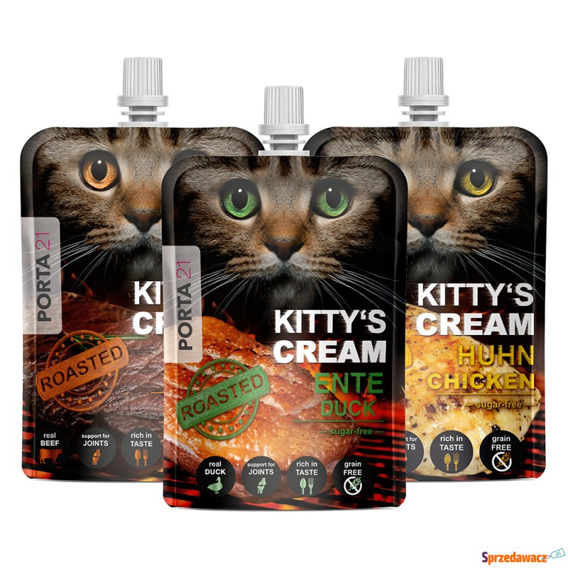 Pakiet mieszany Porta 21 Kitty's Cream Farm -... - Przysmaki dla kotów - Szczecin