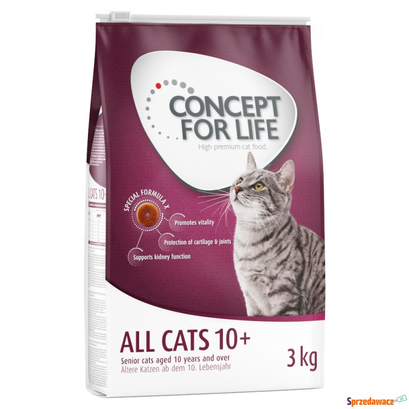 Concept for Life All Cats 10+ ulepszona receptura!... - Karmy dla kotów - Lublin