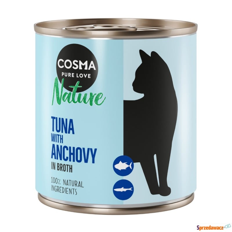 Pakiet Cosma Nature, 12 x 280 g - Tuńczyk z c... - Karmy dla kotów - Olsztyn