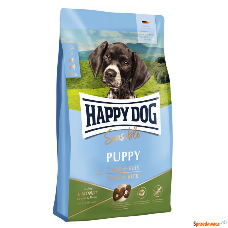 Happy Dog Supreme Sensible Puppy, jagnięcina z... - Karmy dla psów - Tarnów