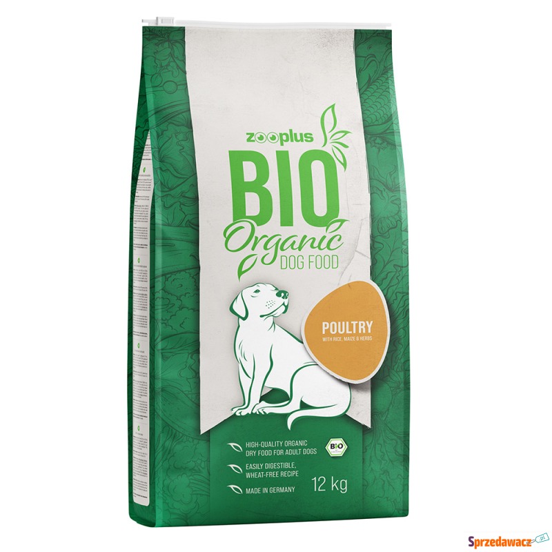 Zooplus Bio, drób - 12 kg - Karmy dla psów - Piła