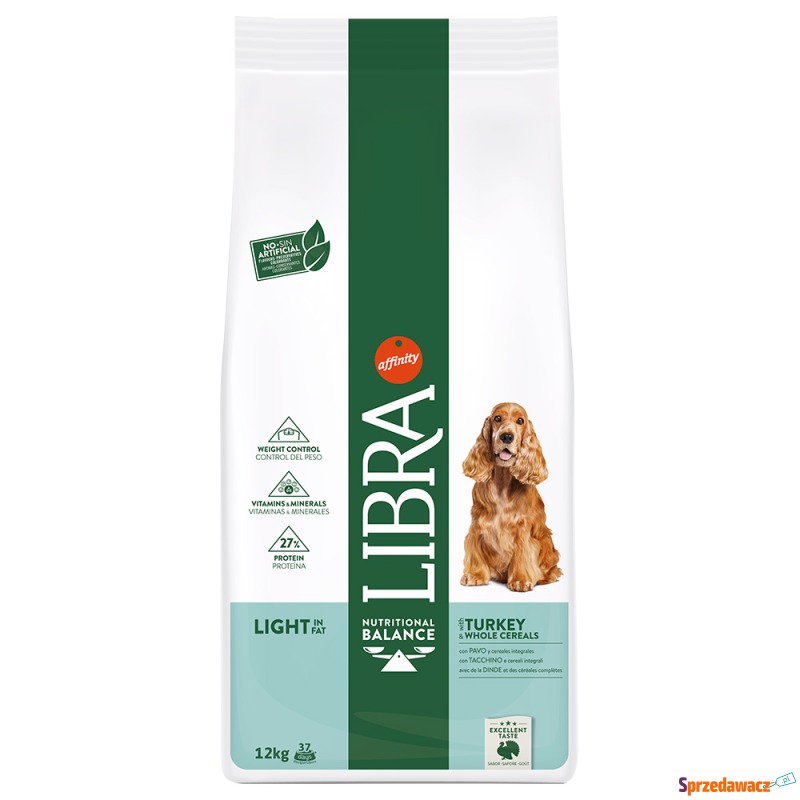 Libra Dog Light, indyk - 12 kg - Karmy dla psów - Stalowa Wola