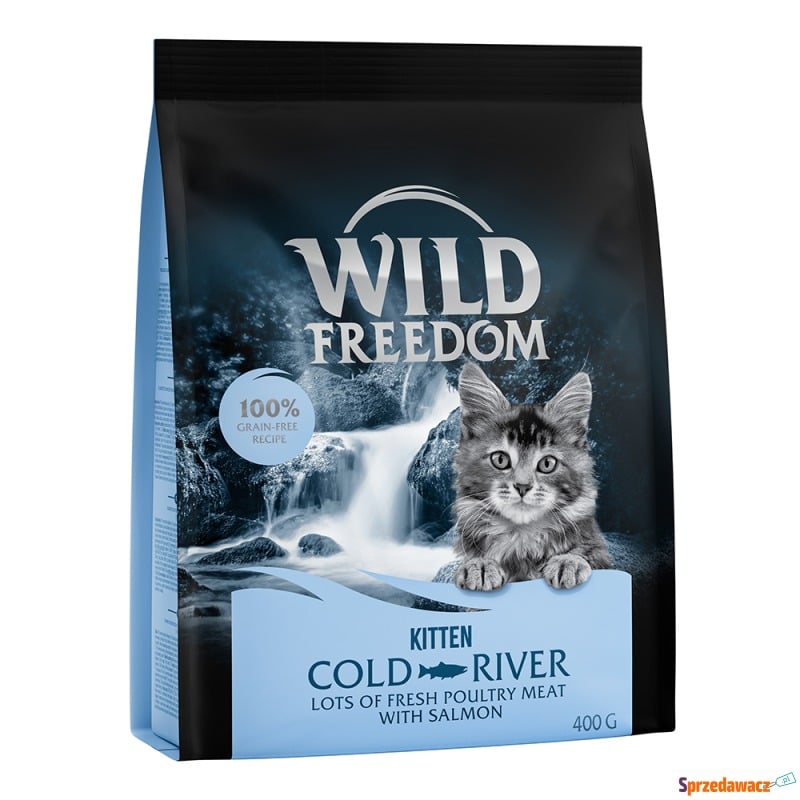 Wild Freedom Kitten "Cold River", łosoś - 400... - Karmy dla kotów - Piła