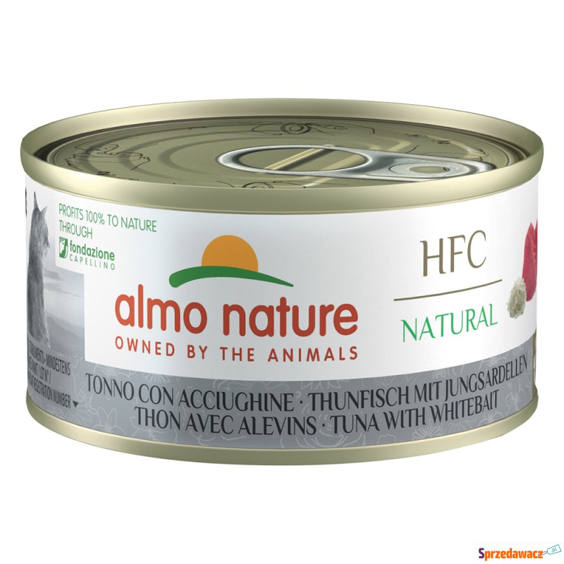 Megapakiet Almo Nature HFC Natural, 24 x 70 g... - Karmy dla kotów - Tczew