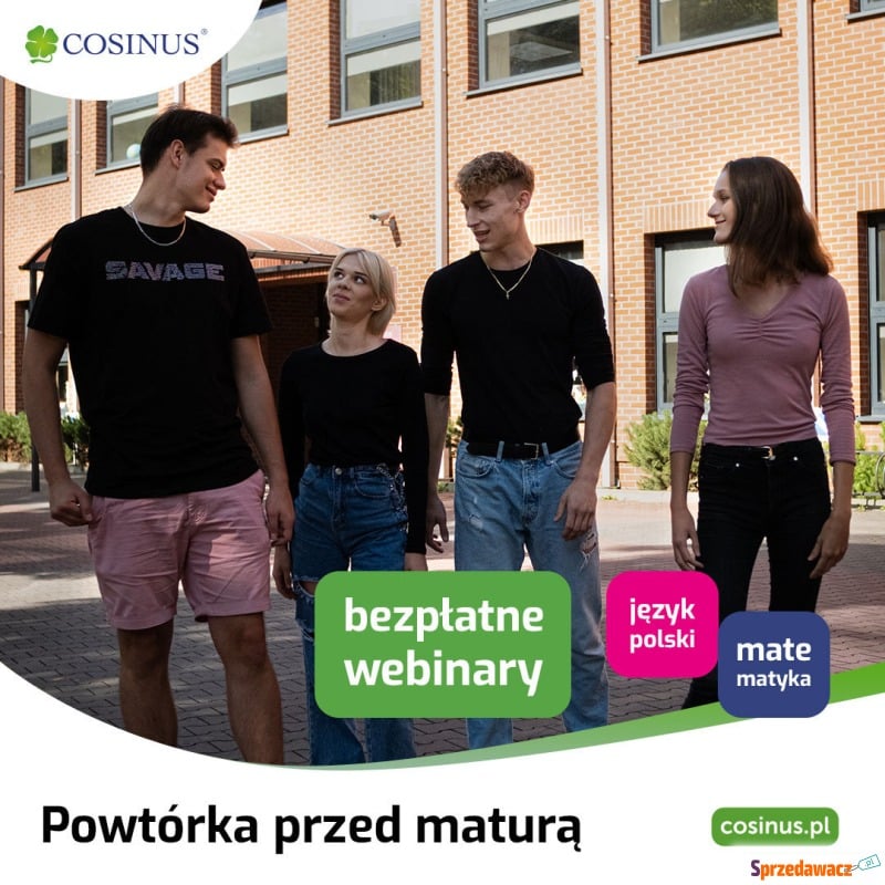 DARMOWE webinary dla maturzystów - Udzielam korepetycji - Olsztyn
