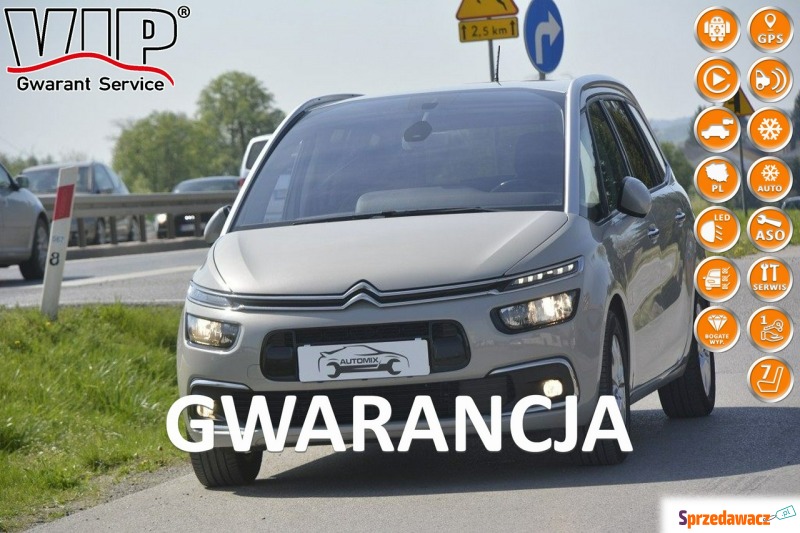 Citroen C4 Grand Picasso  Minivan/Van 2017,  1.6 diesel - Na sprzedaż za 66 300 zł - Sędziszów Małopolski
