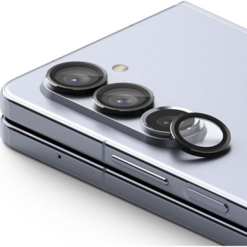 Nakładki na aparat Ringke Camera Lens Frame Glass do Galaxy Z Fold 5, czarne