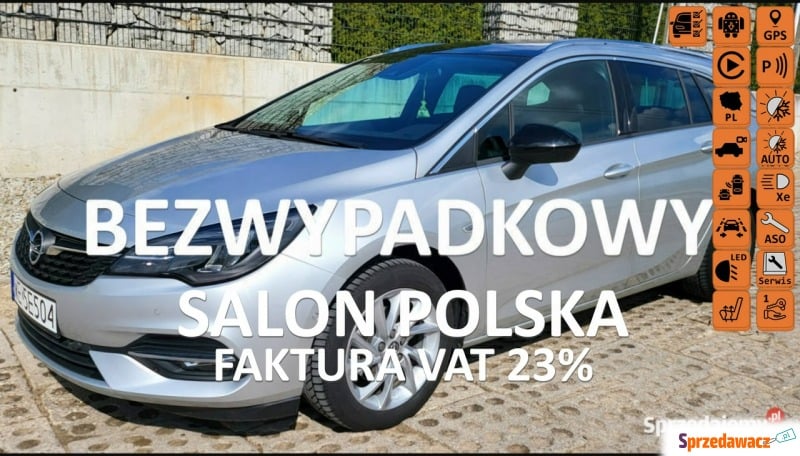 Opel Astra 2022,  1.2 benzyna - Na sprzedaż za 48 780 zł - Białystok