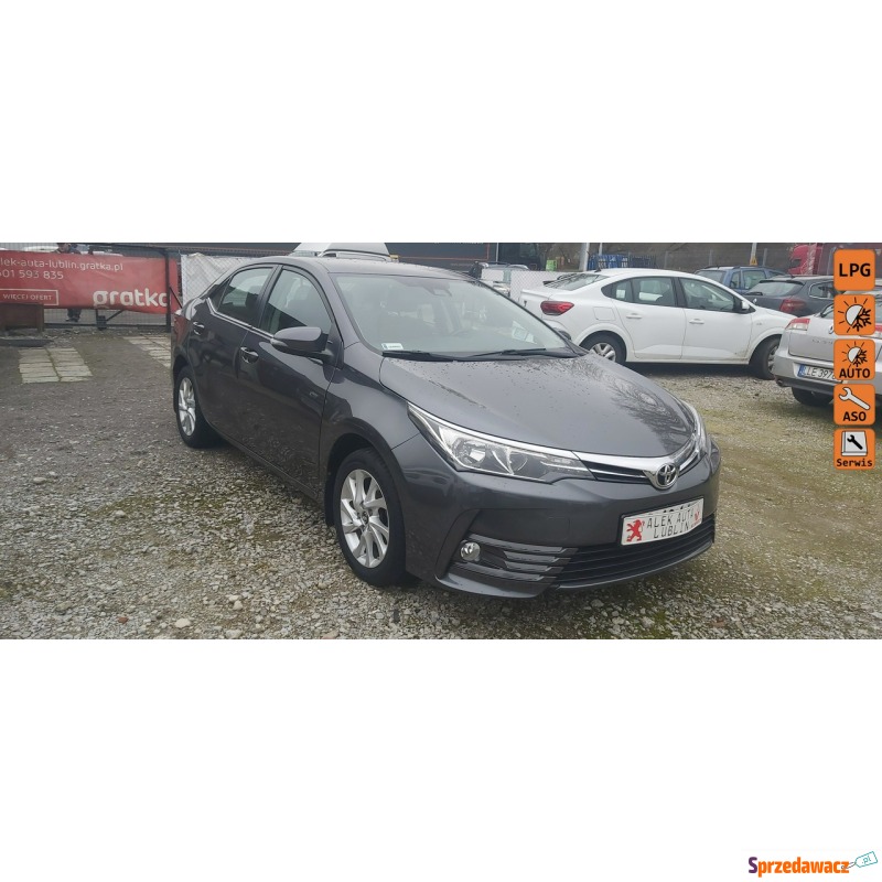 Toyota Corolla  Sedan/Limuzyna 2019,  1.6 benzyna+LPG - Na sprzedaż za 39 900 zł - Lublin
