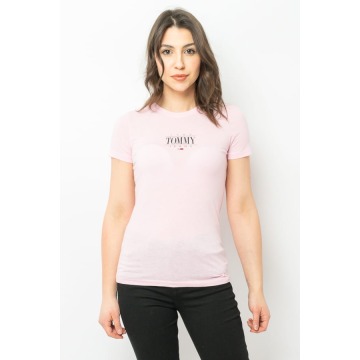 
T-shirt damski Tommy Jeans różowy
