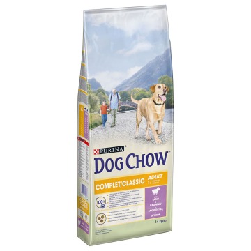 PURINA Dog Chow Complet/Classic, jagnięcina - 14 kg