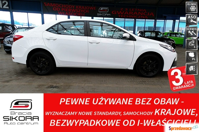 Toyota Corolla  Sedan/Limuzyna 2019,  1.6 benzyna - Na sprzedaż za 63 900 zł - Mysłowice
