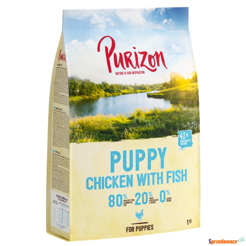 Purizon Puppy, kurczak i ryba, bez zbóż - 1 kg - Karmy dla psów - Łódź