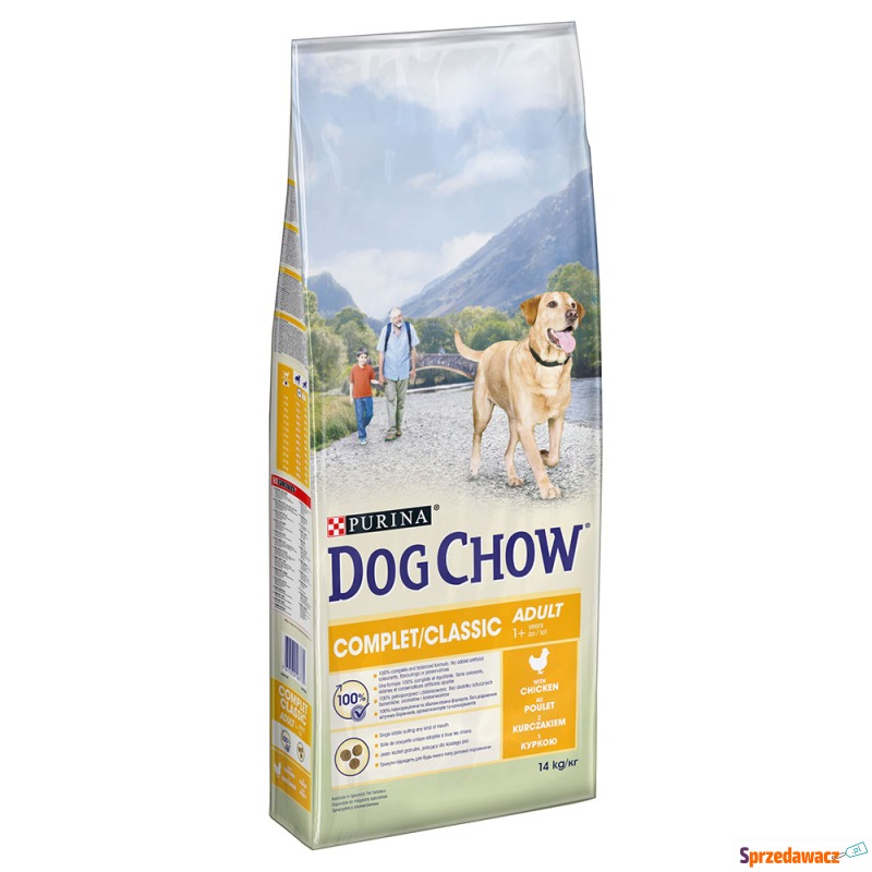 PURINA Dog Chow Complet/Classic, kurczak - 2 x... - Karmy dla psów - Elbląg
