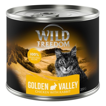 Wild Freedom, 1 x 200 g - Golden Valley - Królik i kurczak