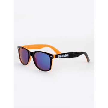 Okulary Przeciwsłoneczne Czarne / Pomarańczowe / Fioletowe Jigga Wear Name Contrast