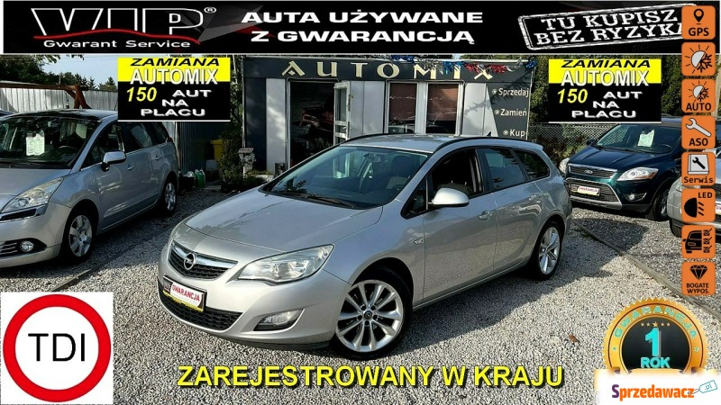 Opel Astra 2011,  1.7 diesel - Na sprzedaż za 19 900 zł - Świdnica