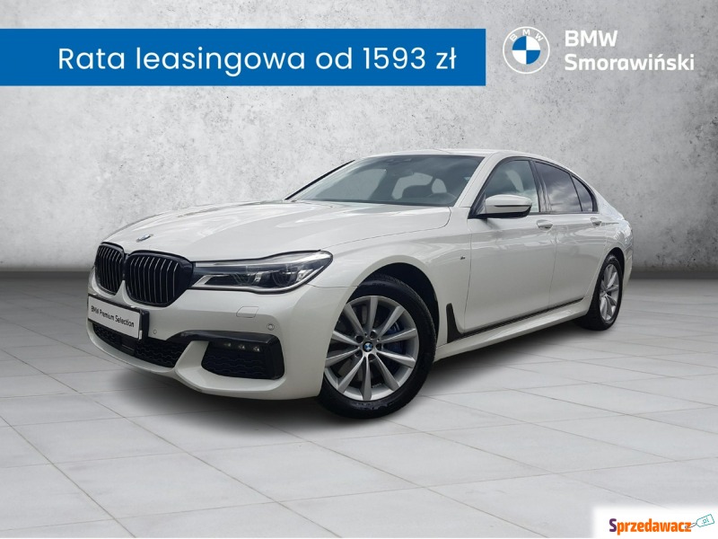 BMW Seria 7  Sedan/Limuzyna 2018,  3.0 diesel - Na sprzedaż za 219 900 zł - Poznań