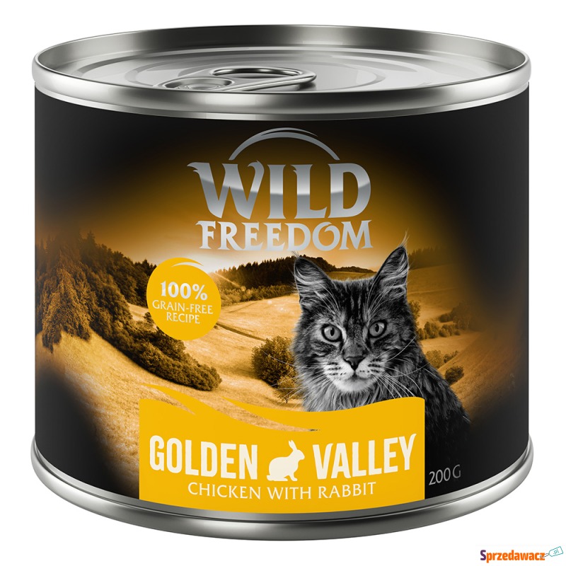 Wild Freedom, 1 x 200 g - Golden Valley - Królik... - Karmy dla kotów - Bielsko-Biała
