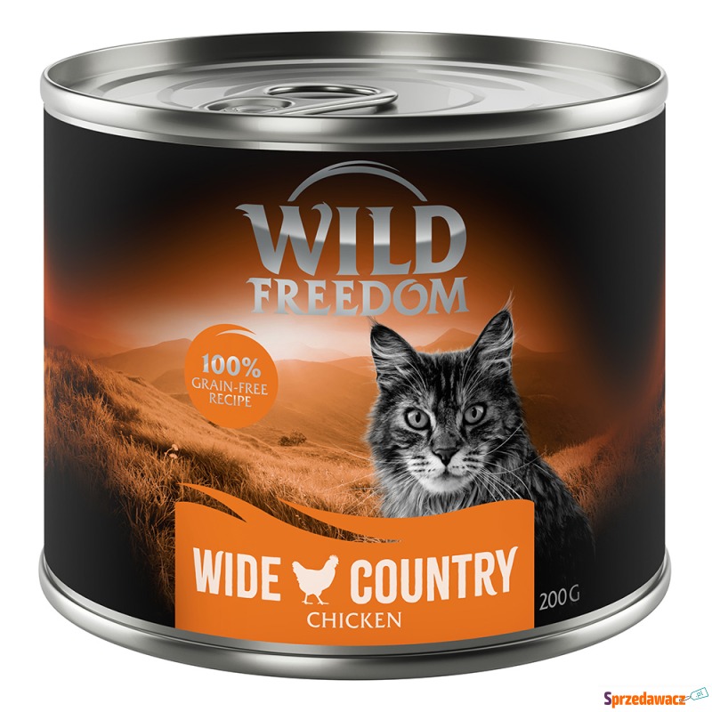 Wild Freedom, 1 x 200 g - Wide Country - Czysty... - Karmy dla kotów - Bytom
