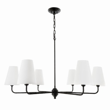Lampa Sufitowa Clas, Żyrandol Czarny 100x100cm