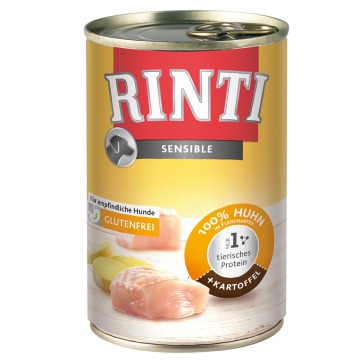 RINTI Sensible, 1  x 400 g - Kurczak z ziemniakami