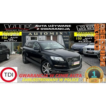 Audi Q7 - Nowy Rozrząd * 7osobowy / Gwarancja w cenie ! Super stan* 3.0 TDI, 4x4