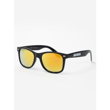 Okulary Przeciwsłoneczne Czarne / Żółte  Jigga Wear Name Contrast