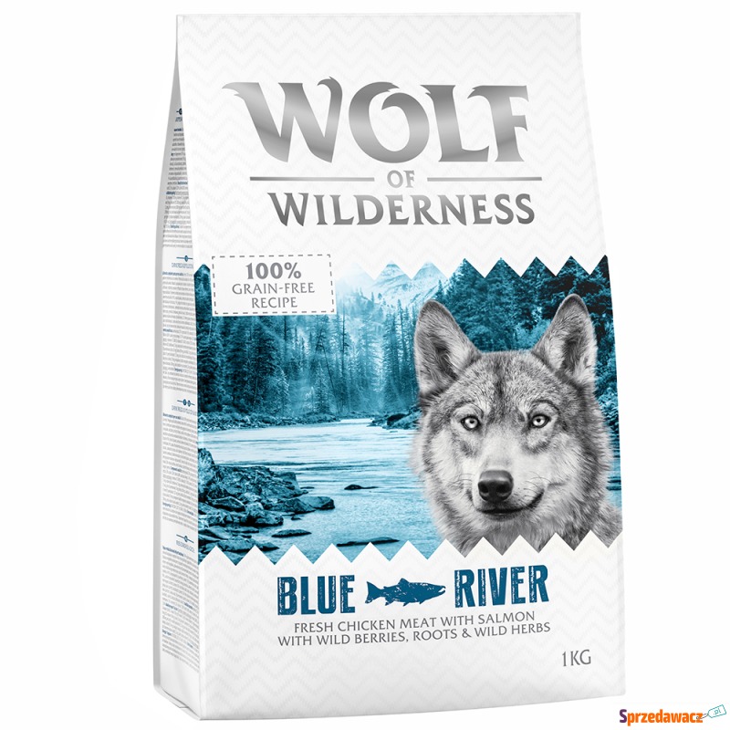 Wolf of Wilderness Adult „Blue River”, łosoś... - Karmy dla psów - Olsztyn