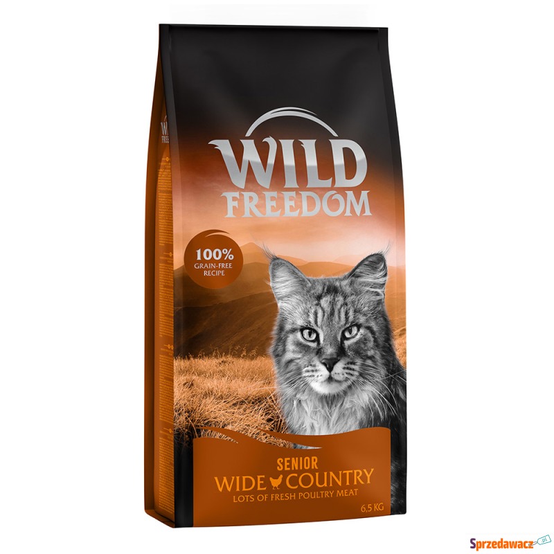 Wild Freedom Senior "Wide Country", drób - 6,5... - Karmy dla kotów - Gliwice