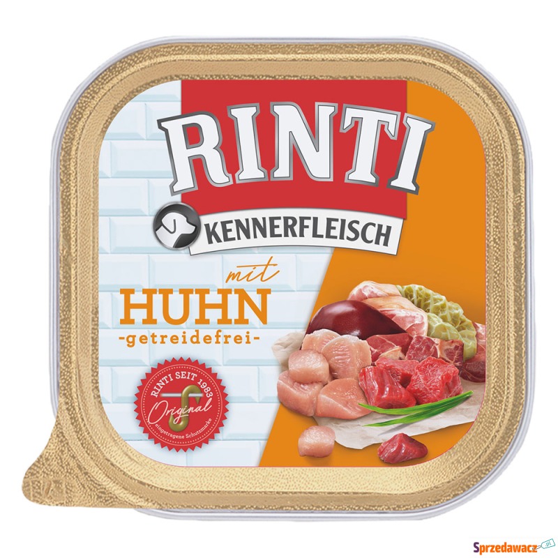 RINTI Kennerfleisch, 18 x 300 g - Kurczak - Karmy dla psów - Rybnik