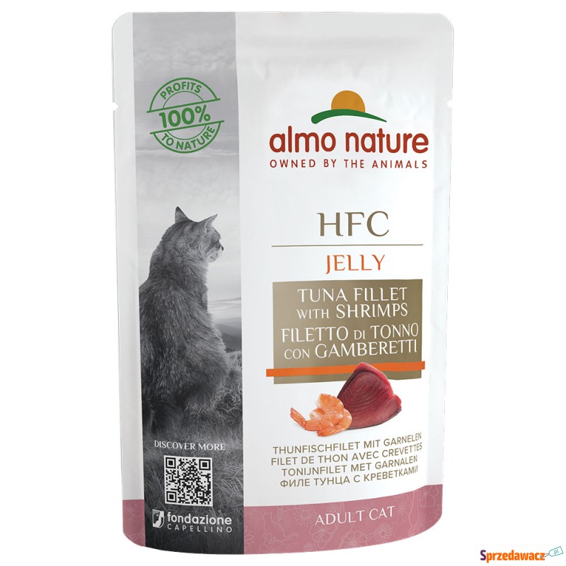 Megapakiet Almo Nature HFC Jelly, 24 x 55 g -... - Karmy dla kotów - Bytom
